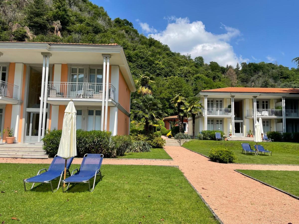 Ville Lago Lugano Porto Ceresio Exterior foto