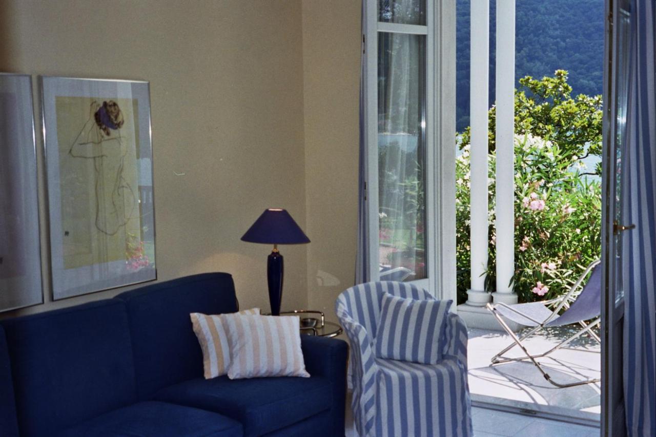 Ville Lago Lugano Porto Ceresio Exterior foto